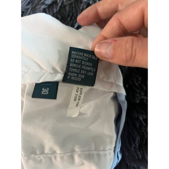 Polo Ralph Lauren Mens Classic Fit White Cotton Shorts Size 30 - Picture 9 of 10